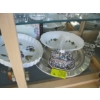 Image 3 : ASST. SERVING PLATES, GLASSWARE, VASES, ETC.