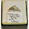 Image 1 : SZ 7 STERLING SILVER .925 RING W/OPAL