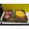 Image 1 : ASST. DECORATIVE DISHWARE, GLASSES, ETC.