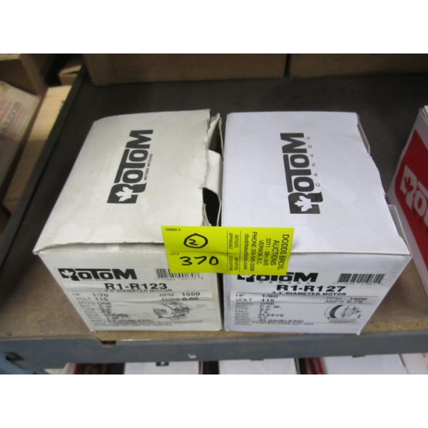 2 ROTOM MOTORS - 115V