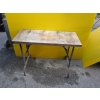 Image 3 : SM. FOLDING TABLE & METAL LEG SMALL DESK