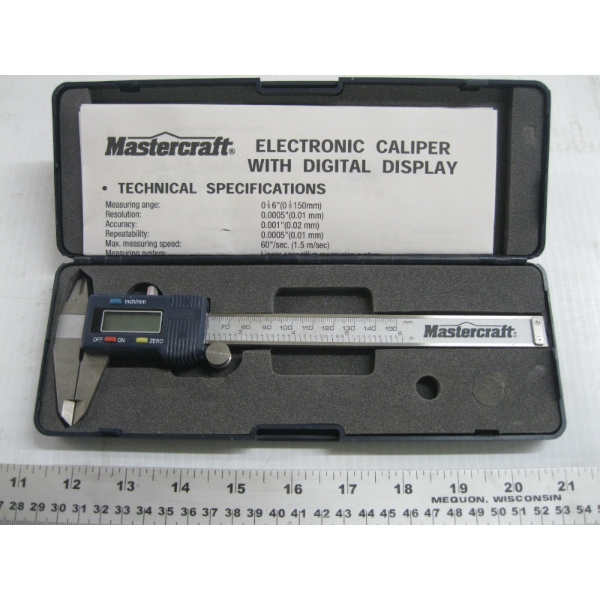 MASTERCRAFT DIGITAL CALIPER