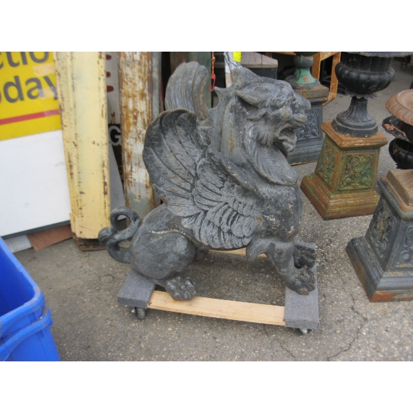 CAST IRON GARGOYLE