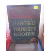 Image 2 : COCA COLA DISPLAY SIGN - ORIGINAL TIN W/METAL FRAME