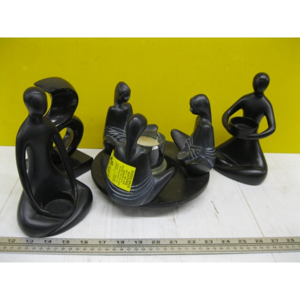DECORATIVE CANDLE HOLDERS