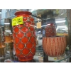 Image 1 : 2 ORANGE WEST GERMAN MCM VASES