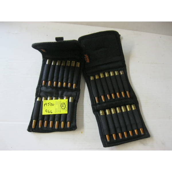 2 CASES OF SHELL HOLDERS W/30-06 CALIBER CARTRIDGES