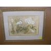 Image 1 : FRAMED FLORAL PICTURE