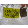 Image 4 : 3 PIECES OF VINTAGE GLASSWARE