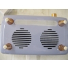 Image 6 : VINTAGE STYLE WIRELESS RADIO CLOCK & A PAIR OF LEATHER SLIPPERS
