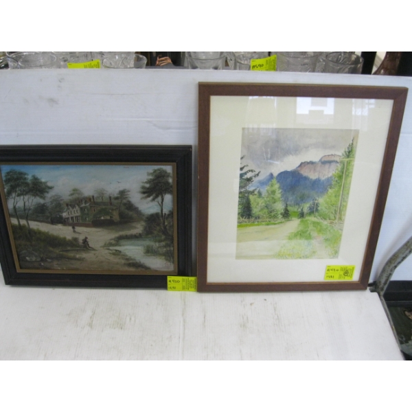 2 ORIGINAL PAINTINGS