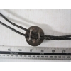 Image 4 : SILVER W/CORAL & TURQUOISE NAVAJO BOLO TIE