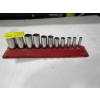 Image 1 : SET OF SNAP ON SAE DEEP SOCKETS W/MAGNETIC HOLDER