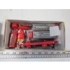 Image 2 : 4 TRAIN CARS & A SM. LOT OF FIRETRUCKS