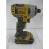 Image 4 : DEWALT 20V CORDLESS IMPACT GUN, DRILL, CHARGER & BATTERY