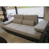 Image 1 : UNIQUE DESIGN GREY TWEED SOFA/BED - NO LEGS