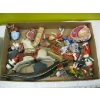 Image 2 : MISC. CHRISTMAS TREE ORNAMENTS & BOX OF ROCKS