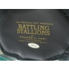Image 2 : FRANKLIN MINT "BATTLING STALLIONS" BLACK HORSE
