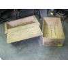 Image 1 : 2 WOODEN VINEYARD WINE CRATE BOXES