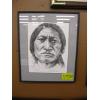 Image 5 : 4 FRAMED NATIVE CHIEF PRINTS