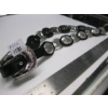 Image 5 : DECORATIVE SILVER & LEATHER LOOK BELT