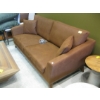 Image 2 : BROWN SOFA W/CUSHIONS 