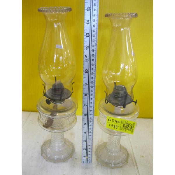 2 OIL LANTERNS