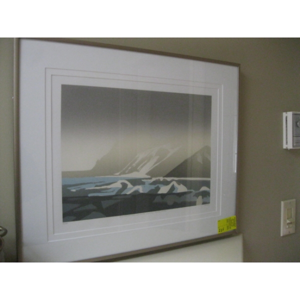 FRAMED NUMBERED PRINT, 16/60 BY TONY ONLY