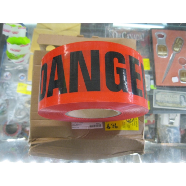 2 ROLLS OF DANGER BARRICADE TAPE