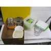 Image 1 : MISC. TUPPERWARE, GLASS CANNISTERS, ETC.
