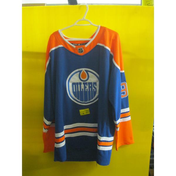 OILERS HOCKEY JERSEY, #98 SAVAGE, SZ XL