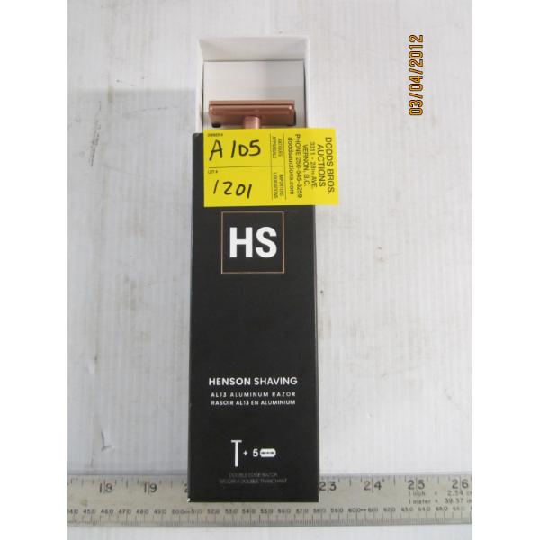 HS ALUMINUM RAZOR - NO BLADES