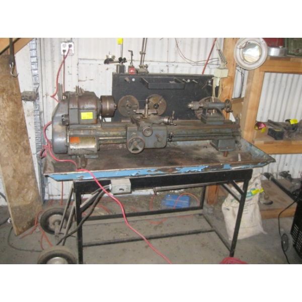 LOGAN METAL LATHE W/ASST'D ACCESS.