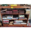 Image 1 : ASST. HARDCOVER BOOKS IN BOOK SHELF