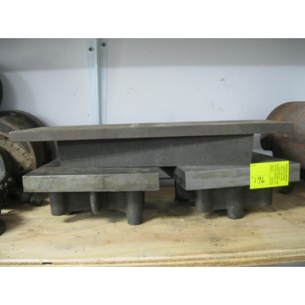 3 HEAVY DUTY METAL SURFACE BLOCKS