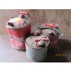 Image 1 : 3 METAL GAS CANS