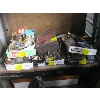 Image 1 : 7 BOXES OF MISC. VINTAGE FLASHLIGHTS, NAILS, EXIT SIGN, ETC.