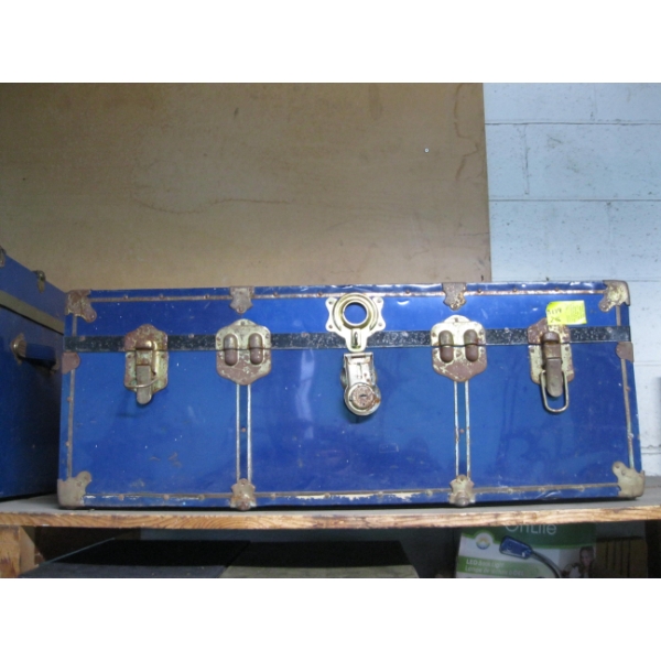 METAL BOUND HALF TRUNK