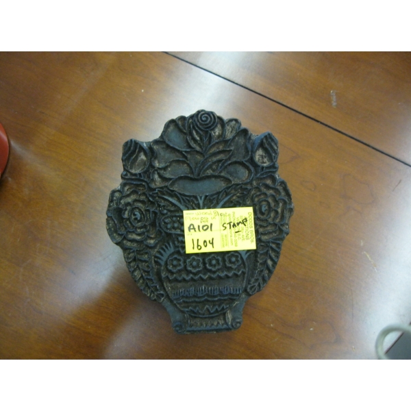 VINTAGE WOOD BLOCK STAMP