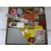 Image 3 : 2 BOXES OF MISC. CUTTING BOARDS, WOOL, CRAFTING ITEMS, ETC.