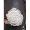 Image 1 : 2 BOXES OF KNITTED BLANKETS, TOWELS, SHEETS, ETC.