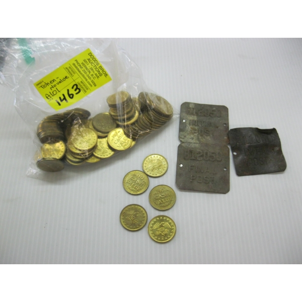 BAG OF NO VALUE TOKENS & 3 MINING TAGS