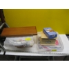 Image 1 : ASST. PAINTING ITEMS, PAINTER'S BOX, PASTEL PENS, ETC.