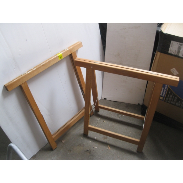 PAIR OF SAWHORSES