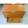 Image 2 : VINTAGE WOODEN CHEST W/DRAWER
