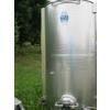 Image 2 : STAINLESS STEEL TANK BY TUSCANA INOX - APPROX. 6.5'X42" APPROX 2000L W/LID