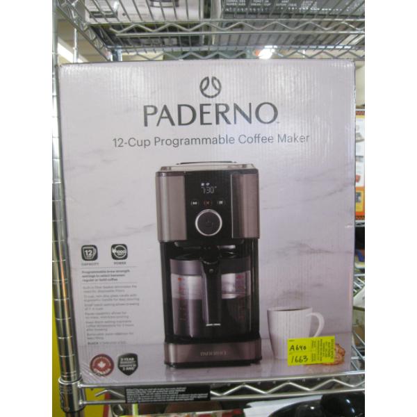 NEW PADERNO 12 CUP COFFEEMAKER