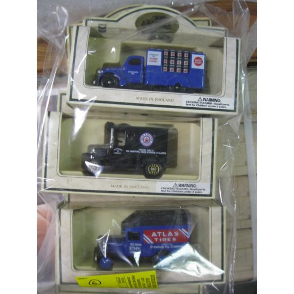 6 ENGLISH MADE DIECAST CARS - NEW