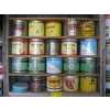 Image 1 : TOBACCO TINS - SOME WITHOUT LIDS