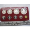 Image 2 : 1978 PROOF COIN SET OF COMMONWEALTH OF THE BAHAMAS - SOME COINS STERLING SILVER & .800 FINE SILVER